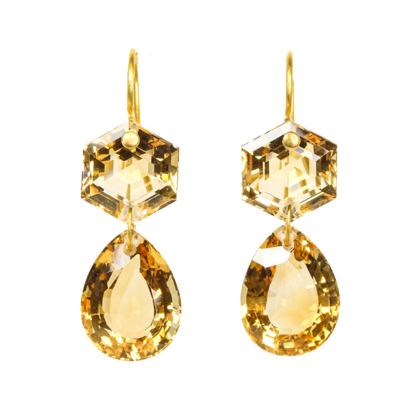 マリーエレーヌ-ドゥ-タイヤック-ビアンカ-ピアス-シトリン-ゴールド