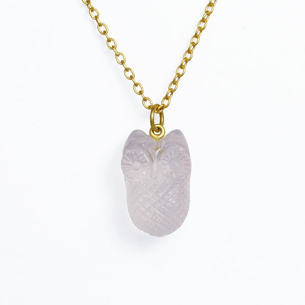 ローズクォーツ "アルキメデス" ペンダント ROSE QUARTZ