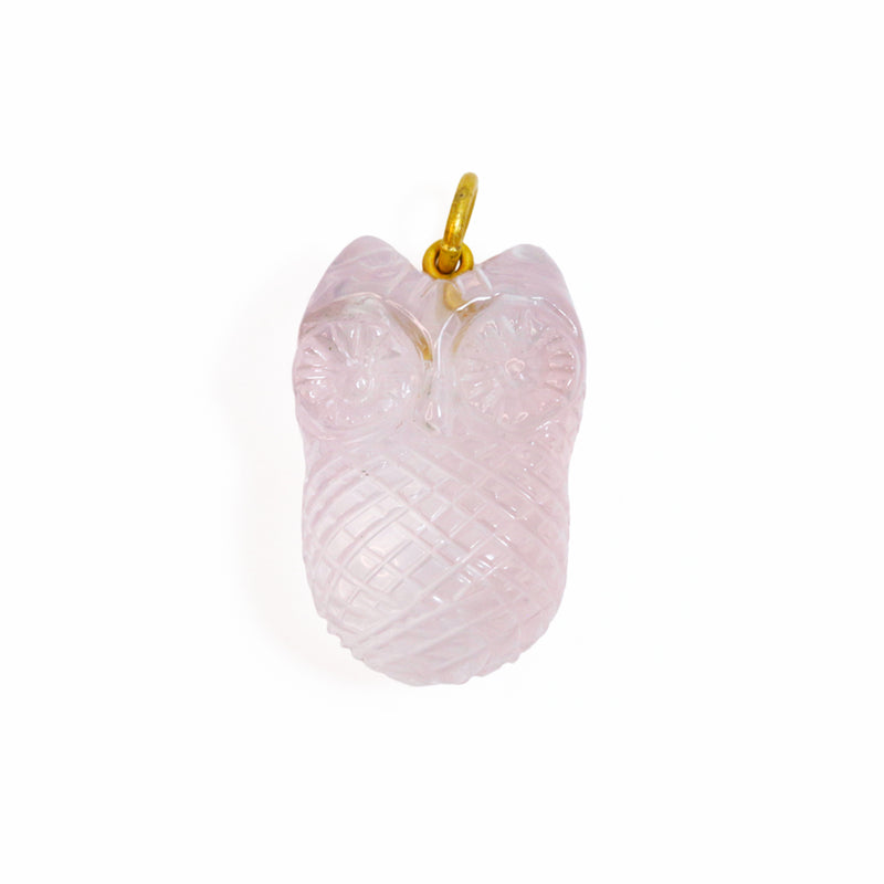 ローズクォーツ "アルキメデス" ペンダント ROSE QUARTZ