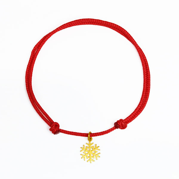 "スノーフレーク" チャーム GOLD