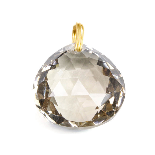 スモーキークォーツ ブリオレット ペンダント SMOKEY QUARTZ