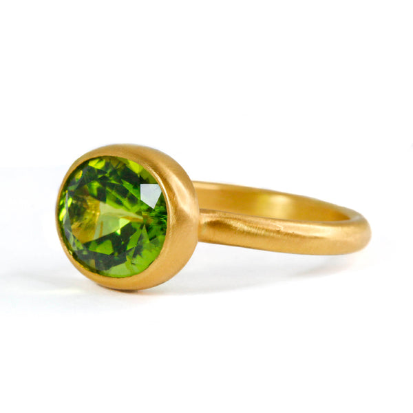 ペリドット "プリンセス" リング PERIDOT