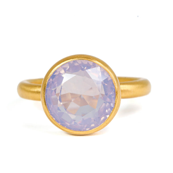 ラベンダークォーツ "プリンセス" リング LAVENDER QUARTZ