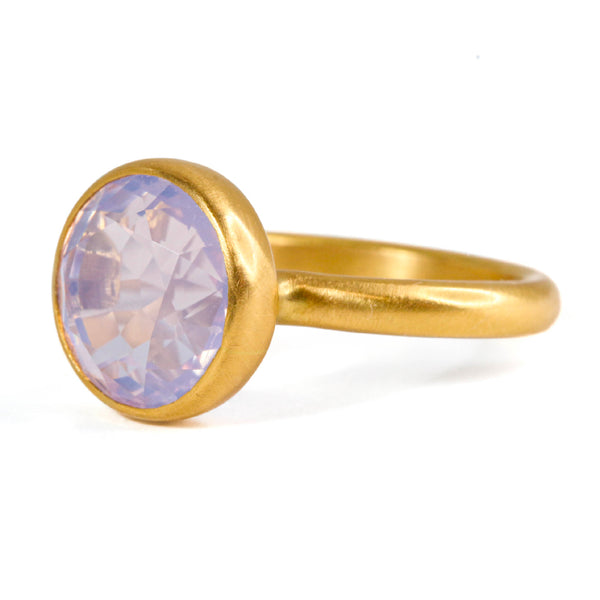 ラベンダークォーツ "プリンセス" リング LAVENDER QUARTZ