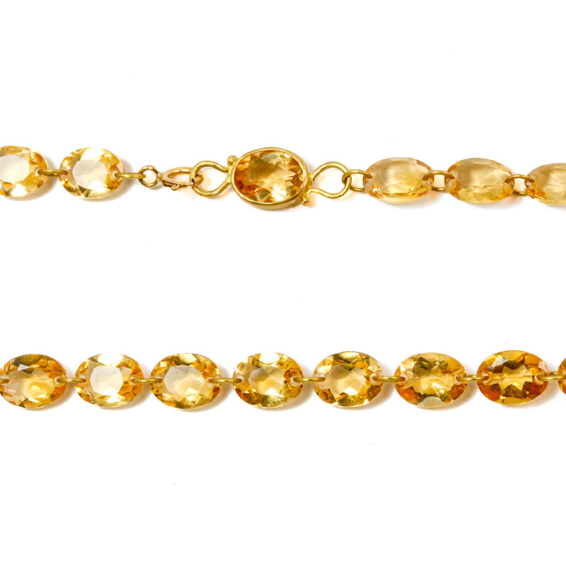 シトリン "レディ・ライク" ネックレス CITRINE