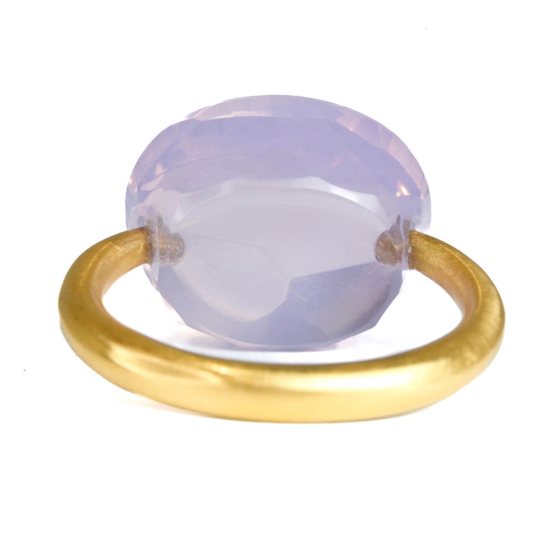 マリーエレーヌ-ドゥ-タイヤック-リング-カボション-ラベンダー-クォーツ-ゴールド
