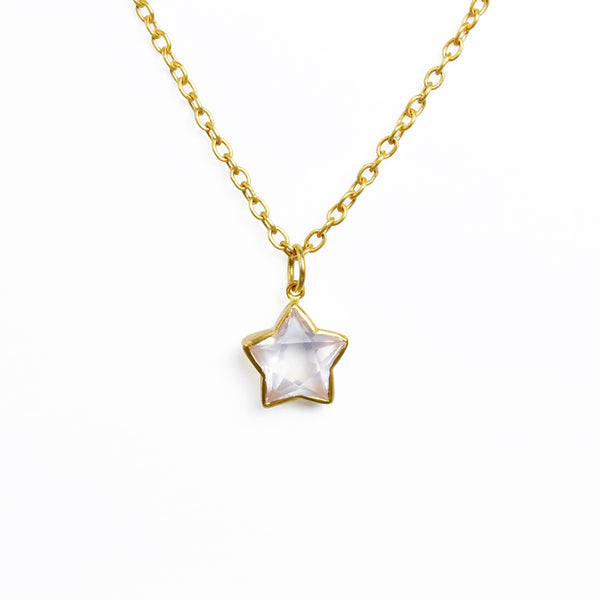 ローズクォーツ "カシオペア" ペンダント チャーム ROSE QUARTZ