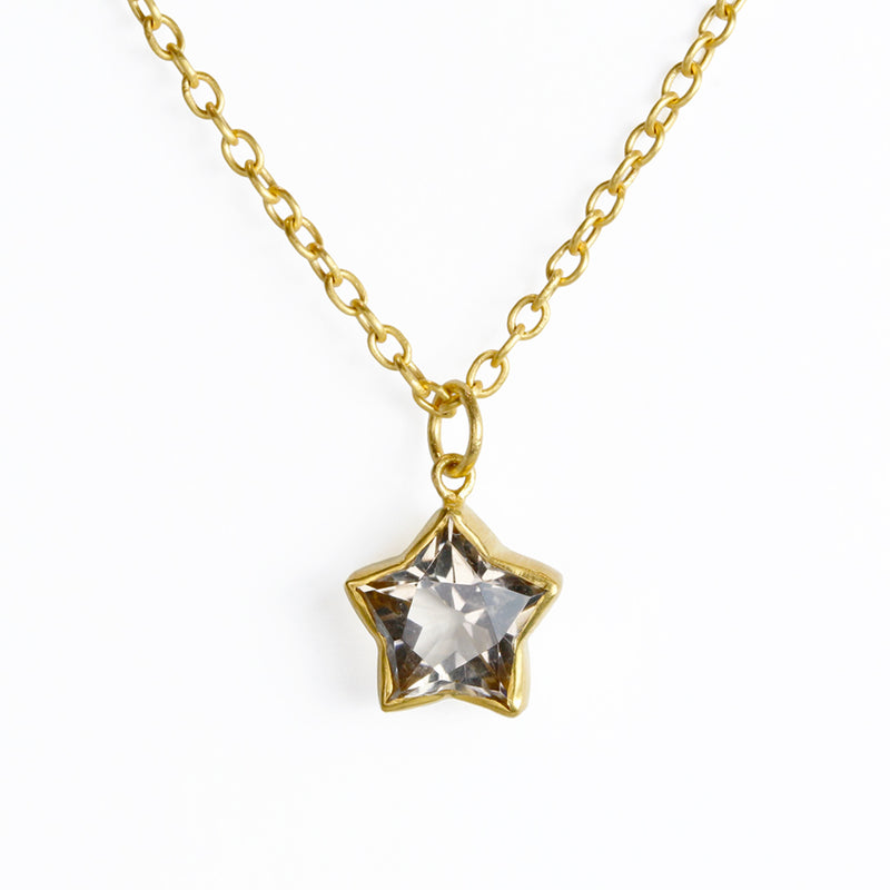 スモーキークォーツ "カシオペア" ペンダント チャーム SMOKEY QUARTZ