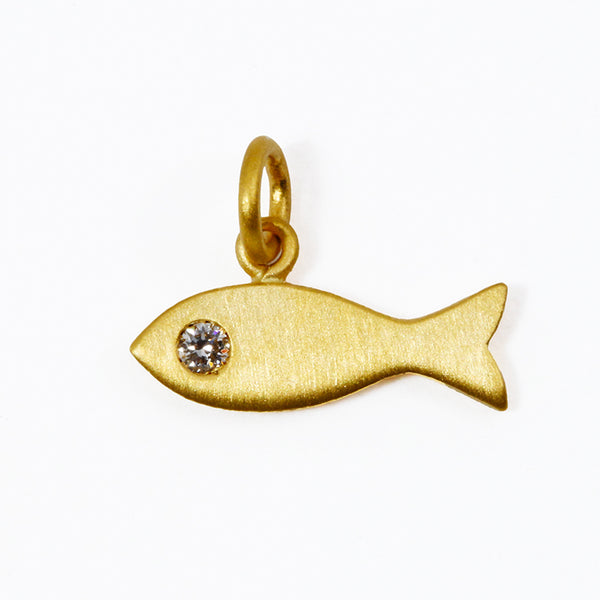 ダイヤモンド "プレシャス・フィッシュ" ペンダント チャーム  DIAMOND
