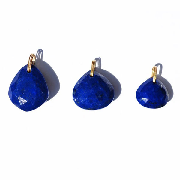 ラピスラズリ ブリオレット ペンダント LAPIS LAZULI